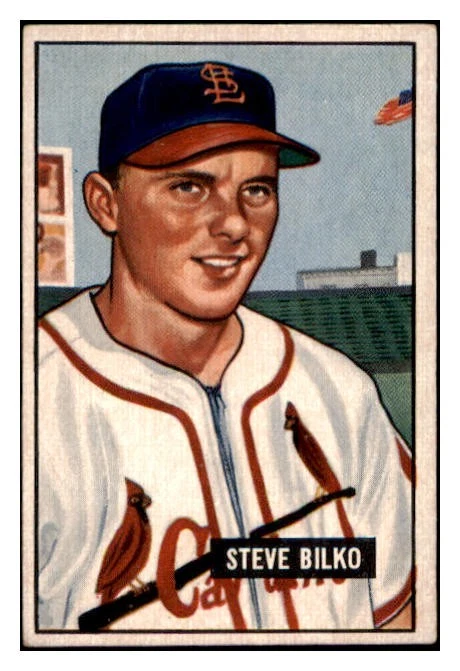 Steve Bilko trading card