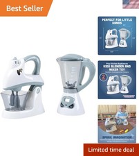 Toddler-Friendly Kitchen Toy Set: Kids Blender  Mixer for Imaginative Play