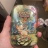 Pokémon TCG Prismatic Evolutions Mini Tin EMPTY leafeon cover tin