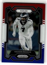 Haason Reddick 2023 Panini Prizm #243 Philadelphia Eagles Red White and Blue