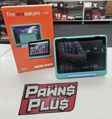 Kindle Fire HD 8” Amazon Kids Pro Blue Parental Control Games