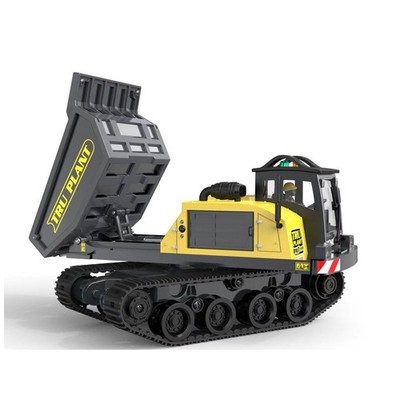 1:50 T14R Panther Electric RC Crawler Dump Truck RTR Tracked Tipper Toys SoundYx
