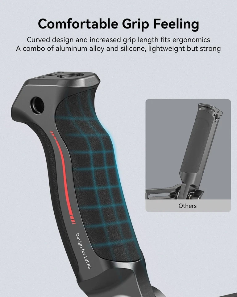 SmallRig Sling Handgrip with NATO Clamp for DJI RS 2 Gimbal Handheld Stabilizer - Image 4 of 4