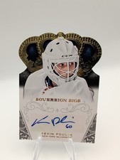 2013-14 Panini Crown Royale - Sovereign Signatures Kevin Poulin #SO-KPO (AU)