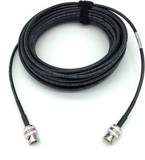 12G 4K HD SDI BNC - BNC Cable Belden 4855R Mini RG59 50Ft, Black