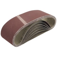 3 X 21  Schleif Bänder | Schleif Band Aus Aluminium Oxid mit Körnung 249611