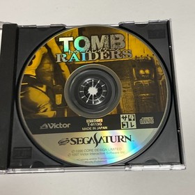 Tomb Raiders satakore T-9113G SEGA SATURN Japanese  Retro Game