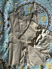 Maidenform Shapewear One Piece Open Bust + Flexees Instant Slim Waist Cinch - XL