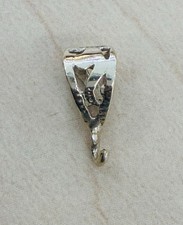 Bail Hook Solid 10K Yellow Gold for Charm Pendant  Chain Anklet 7*9 Easy To Use
