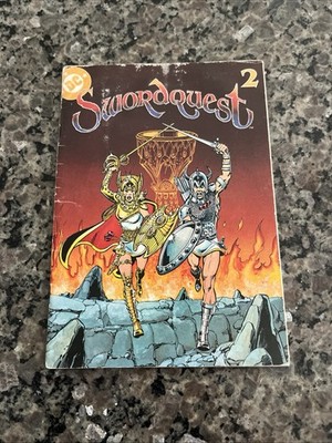 sword quest atari 2 comic manual