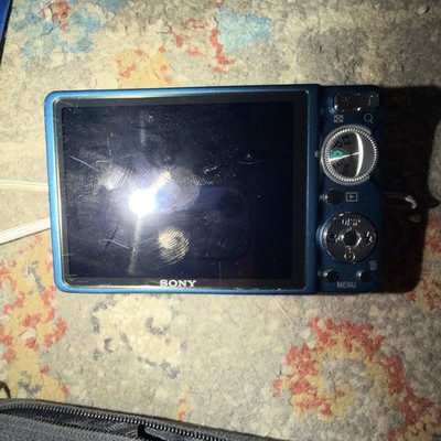 Sony Cyber-shot DSC-W290 12.1MP Digital Camera - Blue for sale