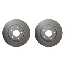 Hella Pair Set of Front 325mm Disc Brake Rotors For Vanden Plus XJR XK8 XKR