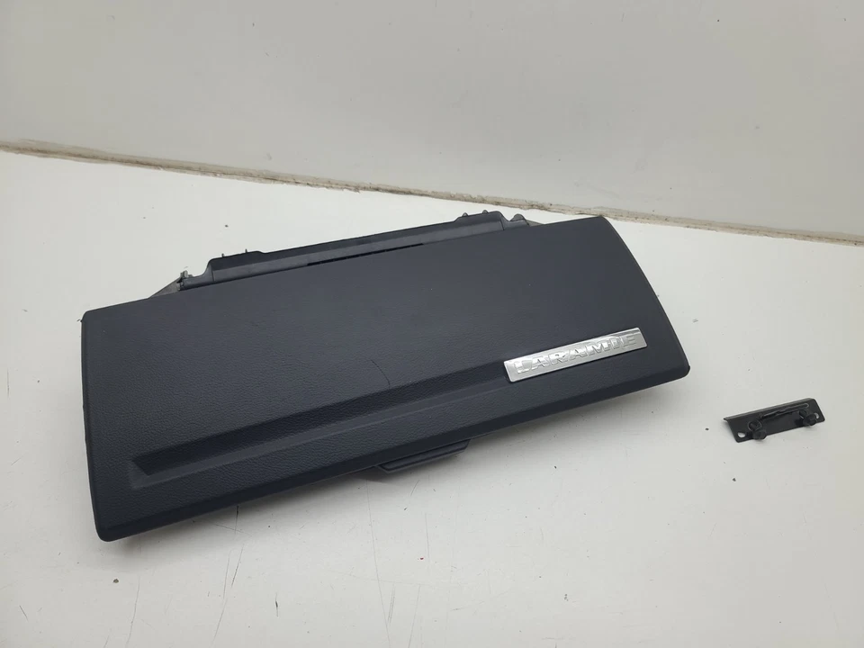2009-2018 DODGE RAM 1500 2500 LARAMIE UPPER GLOVE BOX COVER KIT BLACK OEM - Image 2 of 4