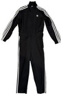 Adidas originals kids size M Adicolor long sleeve Black Jumpsuit front zip — photo 1
