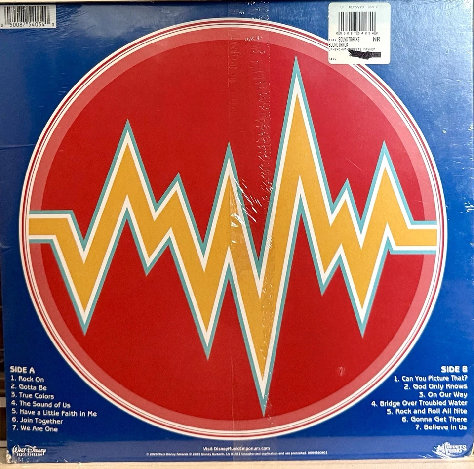 THE MUPPETS Electric Mayhem Vinyl LP PICTURE DISC Walmart Ex LIMITED Ed NEW - Image 3 of 4