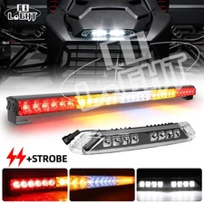 UTV Front Bumper Auxiliary LED Light w/Rear Chase Light Kit For Can am Ryker 600