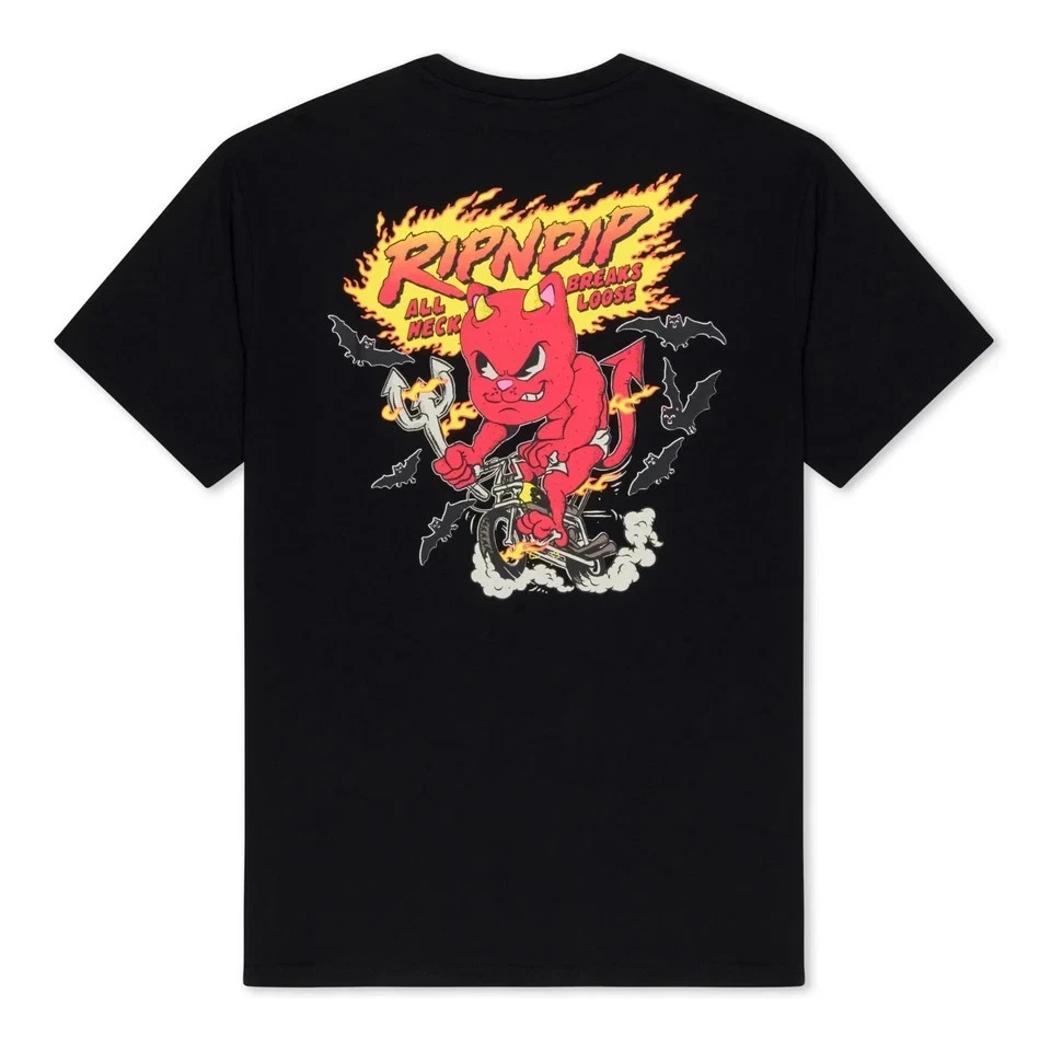 T-shirt garçon branché motif galaxie - Taille 134 (Neuf (Voir
