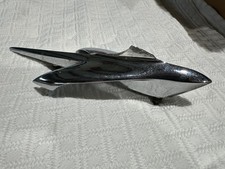 Original 1a-16851 1951 Ford Victoria Chrome Jet Plane Hood Ornament