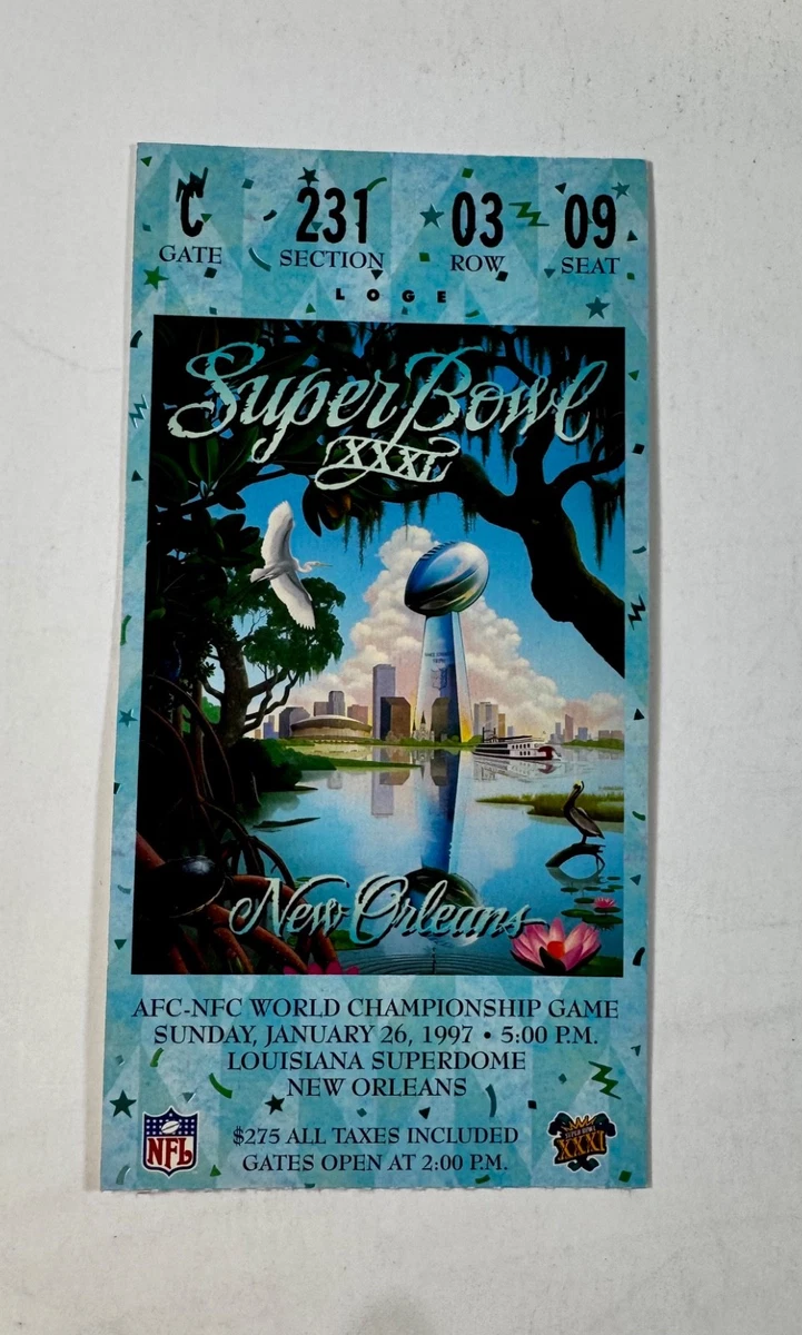 Super Bowl In Vintage Sports Ticket Stubs for sale | eBay