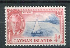 CAYMAN ISLANDS; 1950 early GVI Pictorial issue fine MINT MNH Unmounted 1/4d. 