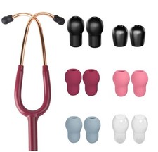 12pcs Soft Stethoscope Ear Tip Piece Replacement for Littmann Stethoscope, 3 ...