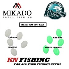 MIKADO LUMINUS BEADS Glow Silicon Soft Accessories Surf Casting Pesca in mare