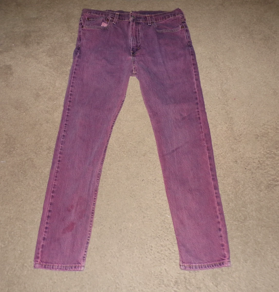 Levi's Denim Purple Jeans for Men for sale | eBay
