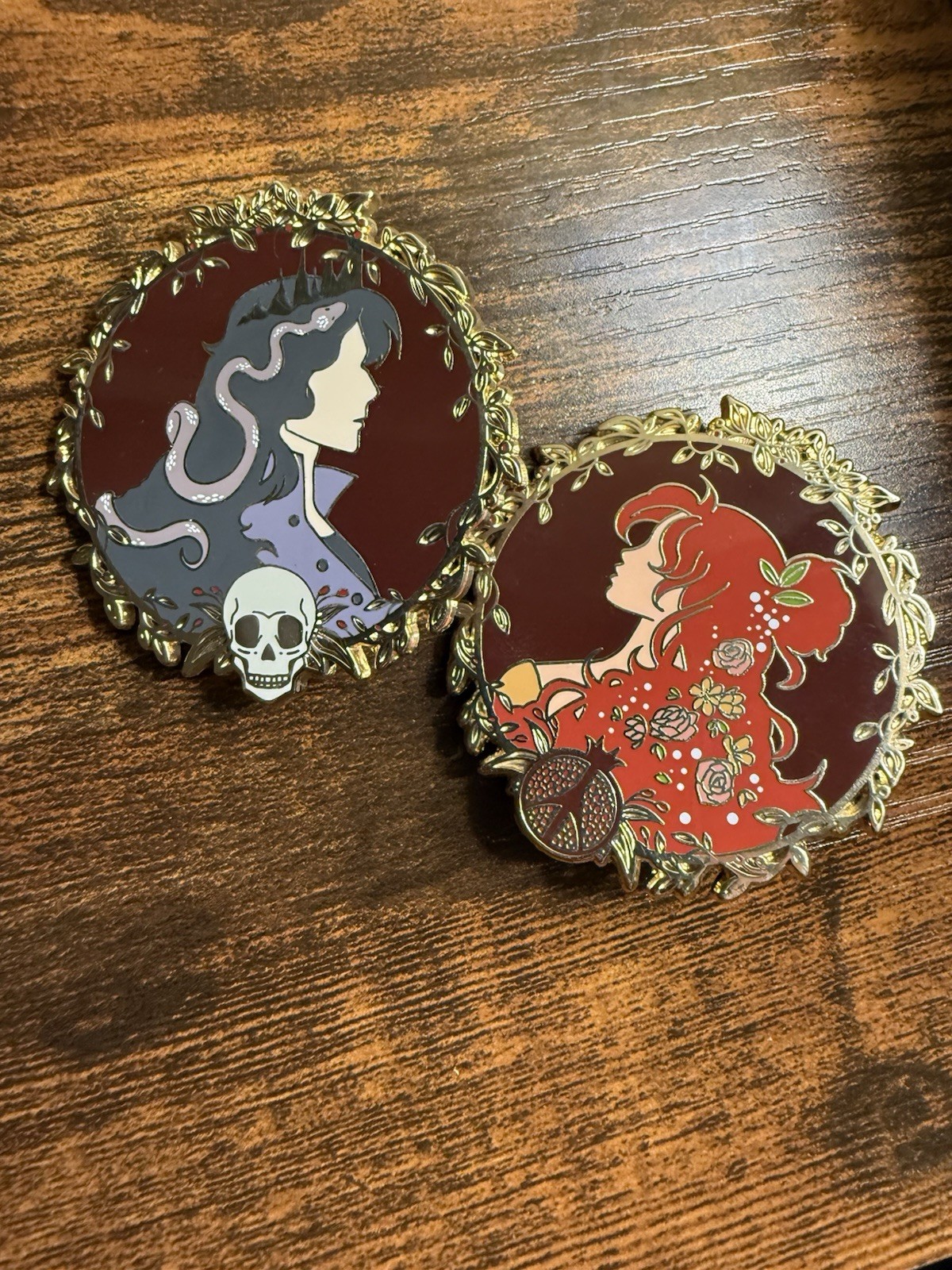 Hades and Persephone Pin Set - Bookish Romantasy
