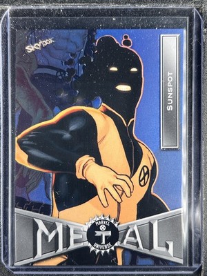 Sunspot - 2020 Marvel X-Men Metal Universe - Blue
