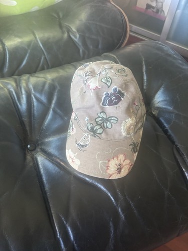 Gucci Linen Floral Ball Cap Size M