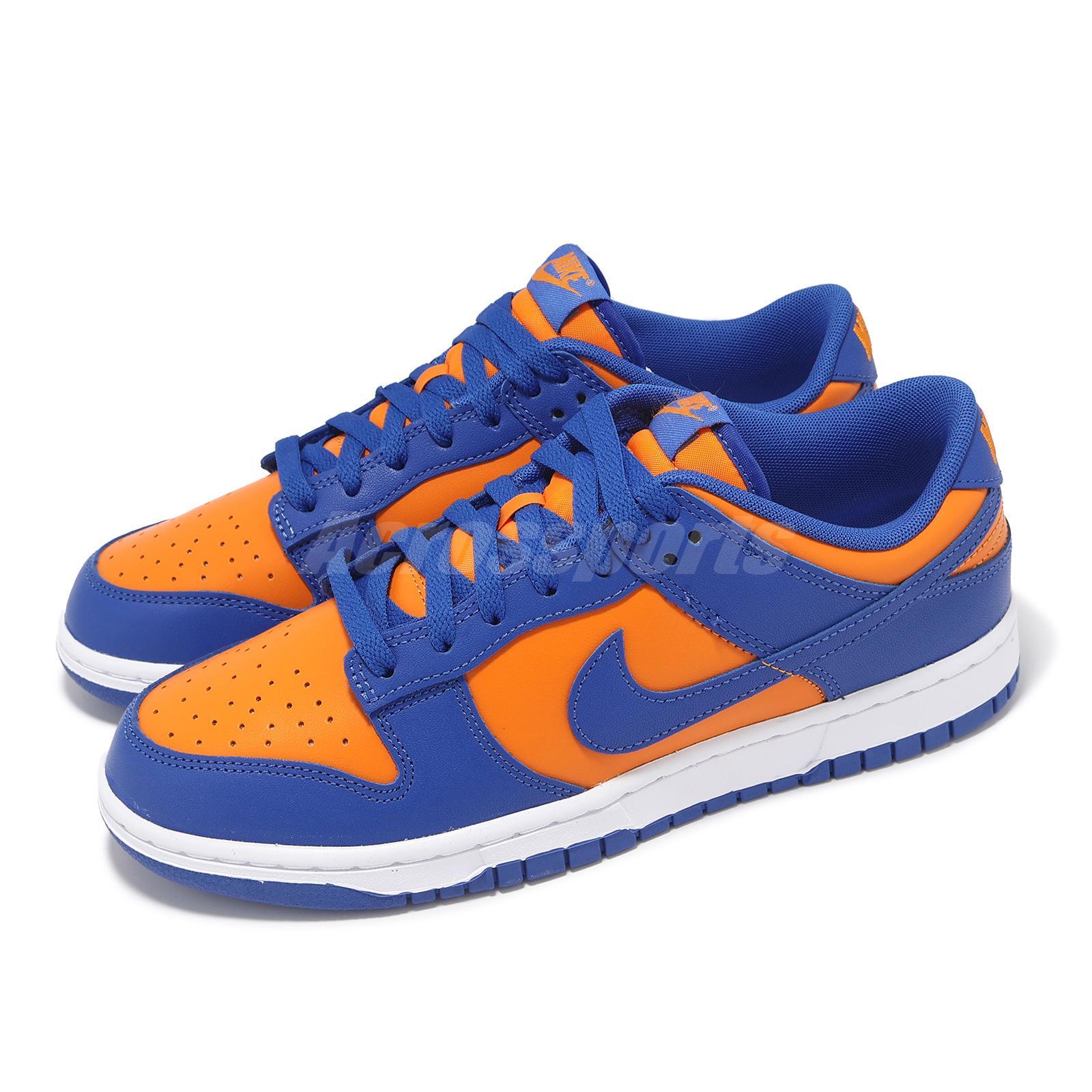 Nike Dunk Low Retro Knicks Men Unisex LifeStyle Casual Shoes Sneakers DV0833-800