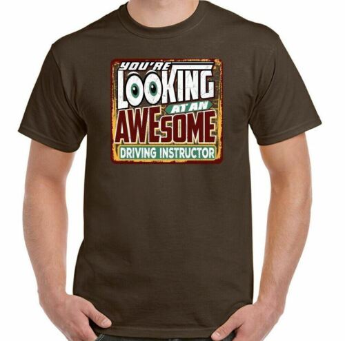 Conducción Instructor Camiseta You'Re Looking At An Awesome Mens Divertido Top - Imagen 15 de 20