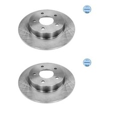 2x Meyle 36-15 523 0022 Bremsscheibe Hinten für Nissan Almera Tino Primera