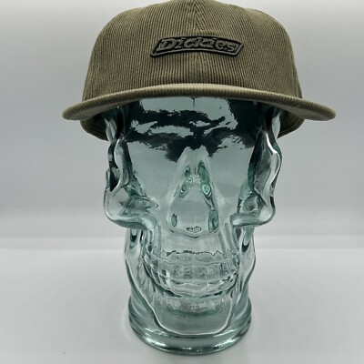 New Dickies Corduroy Hat Green Adjustable Cap