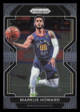 2021-22 Panini Prizm #218 Markus Howard Denver Nuggets Basketball Card