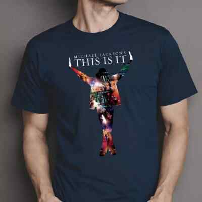 Michael Jackson Tshirt, MJ Graphic Tee, This Is It Tour Shirt L3005_05