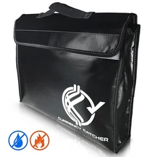 Fireproof Bag - Large 15x11x3in Fire Proof Bag Protect Documents, Money, Jewelry