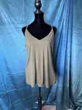 NWOT Old Navy Olive Green Double V Camisole Tank Top Size M