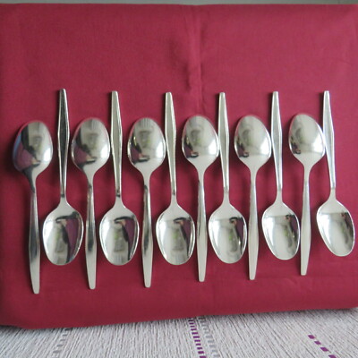 12 Cuillères à Soupe Christofle Versailles - Métal Argenté - Occasion Très Bon état