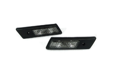 DEPO Pair Smoke Fender Side Marker Light For 1992-1996 BMW E36 3 Series 2D / 4D