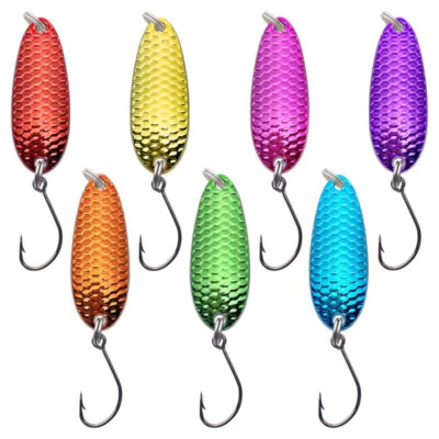 10 Stück 1,5g-20g Metall Spoon Angelköder Casting Jigging Barsch Forelle Köde... - Bild 1 von 4