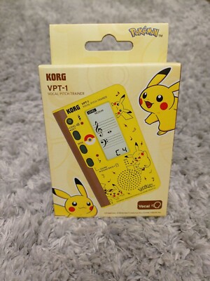 KORG Vocal Pitch Trainer VPT-1 P025 Pokemon Edition Pikachu Tuner Express Deliv