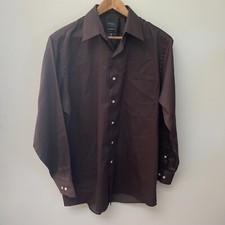 Arrow Classic Fit Mens Long Sleeve Button Up Shirt 15 32/33 Collared Dress Shirt