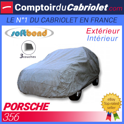 Housse Porsche 356 évitez l'humidité et les rayures avec la bâche mixte SoftBond respirante