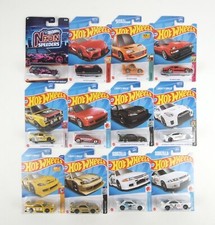 Hot Wheels JDM Lot Of 12 Nissan Skylines, Godzilla's, Civics, Supras New on card