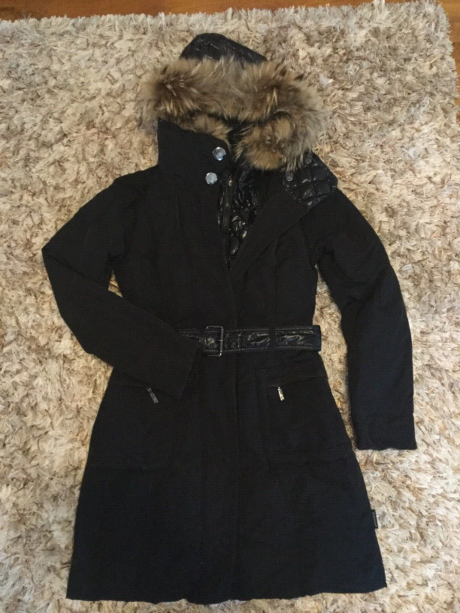 MONCLER Romney Giubbotto Long Down Jacket Ladies Parka size 1 (S