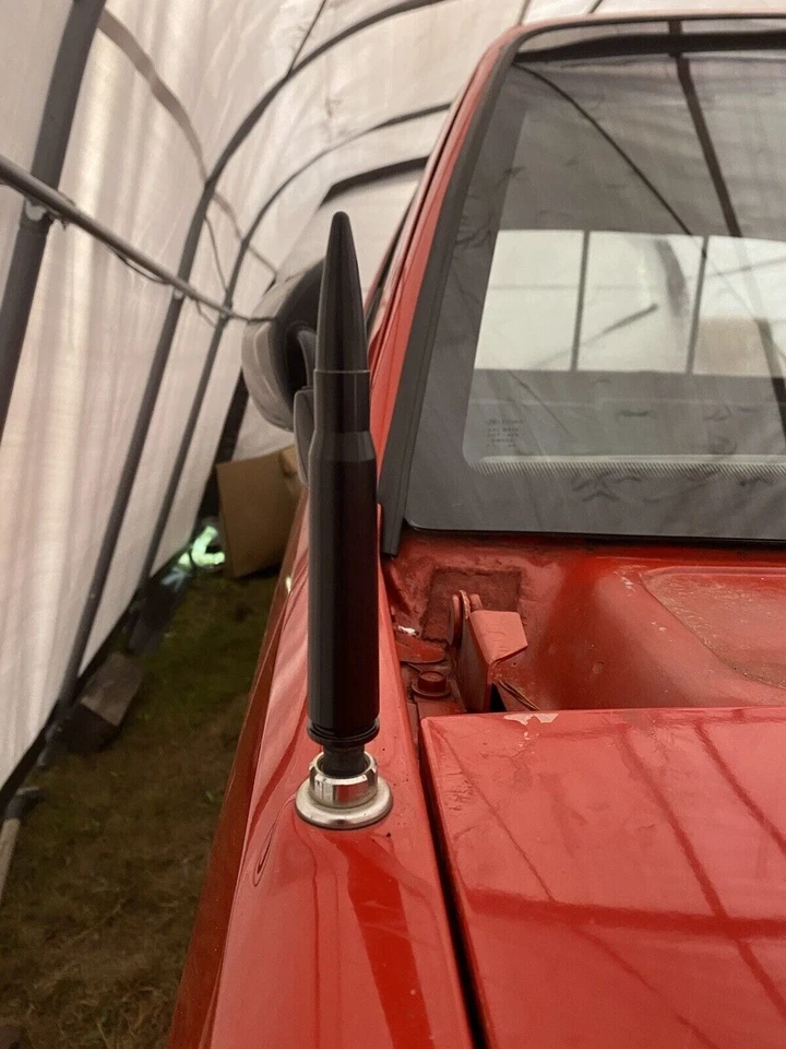 Bullet Style 0.5 Cal Black Antenna Mast Radio AM/FM for Dodge Dakota 1987-1996 - Image 3 of 4