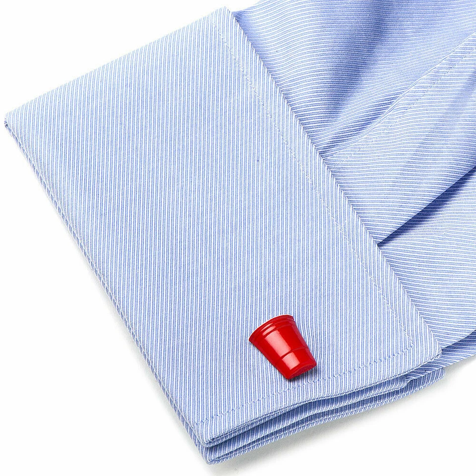 Gemelos Cufflinks, Inc. Red Party Cup *127 Foto 2 de 2