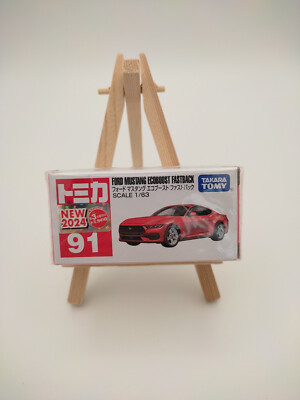 Takara Tomy Tomica No. 91 Ford Mustang EcoBoost Spielzeugauto OVP Japan 2024