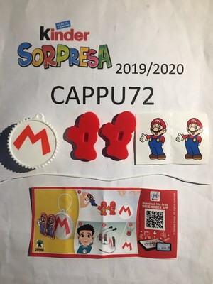 MARIO PORTA CUFFIE+BPZ DV556 -SUPERMARIO kinder Merendero 2020 | eBay